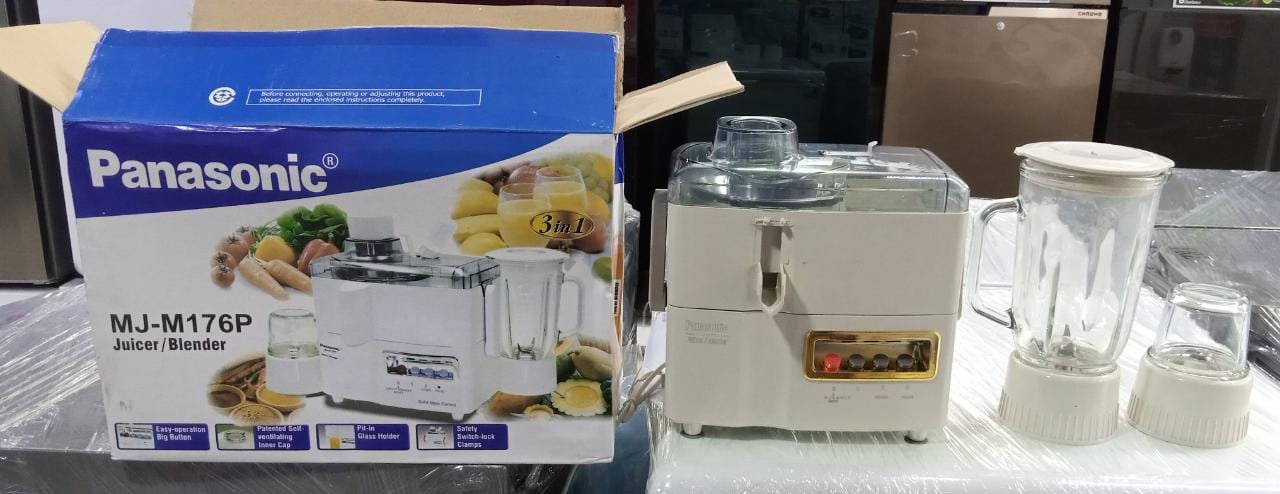 Panasonic Juicer Blender & Mill 3 in 1 – Model MJ-M176P